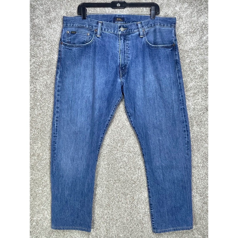 Polo Ralph Lauren Sullivan Slim Jeans Mens 38x29 Blue Medium Wash Denim